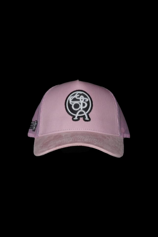 Pink Suede Legado Charro Hat