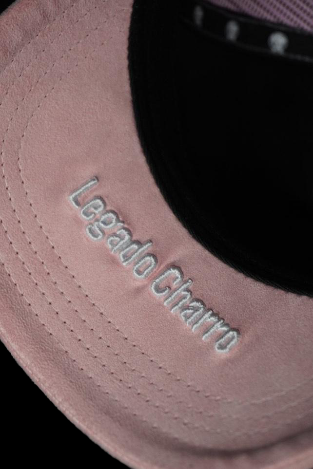 Pink Suede Legado Charro Hat