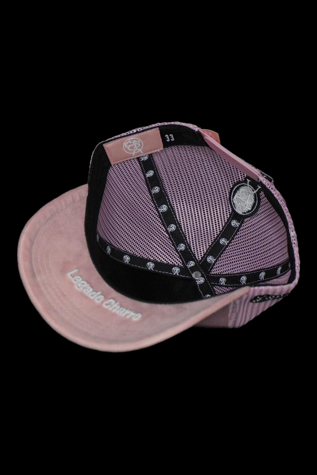 Pink Suede Legado Charro Hat